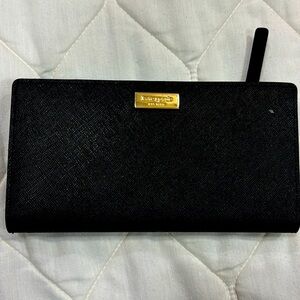 EUC Kate Spade Morgan slim leather bifold wallet